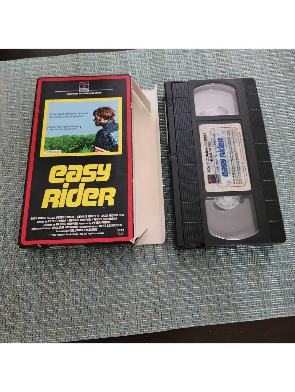 Easy Rider VHS Columbia Pictures Home Video Dennis Hopper Peter Fonda Tested